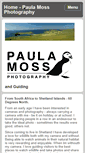 Mobile Screenshot of paulamossphotography.com